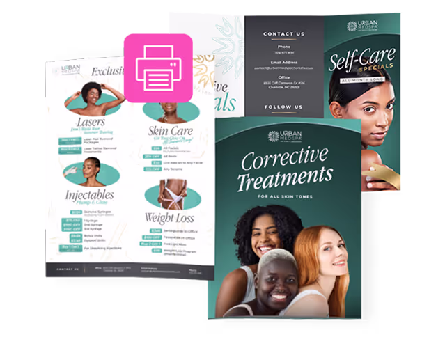 Custom Marketing Collateral & In-Office Branding - Greaton Custom Marketing Collateral & In-Office Branding
